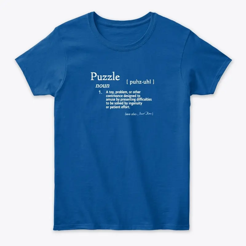 Puzzle Definition T-shirt